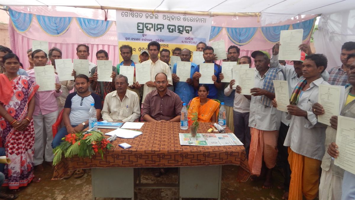 Accessing of CFR (Community Forest Rights)